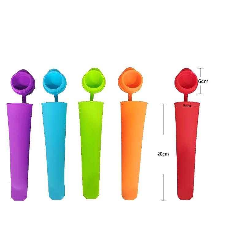 Silicone Popsicle Molds With Lid