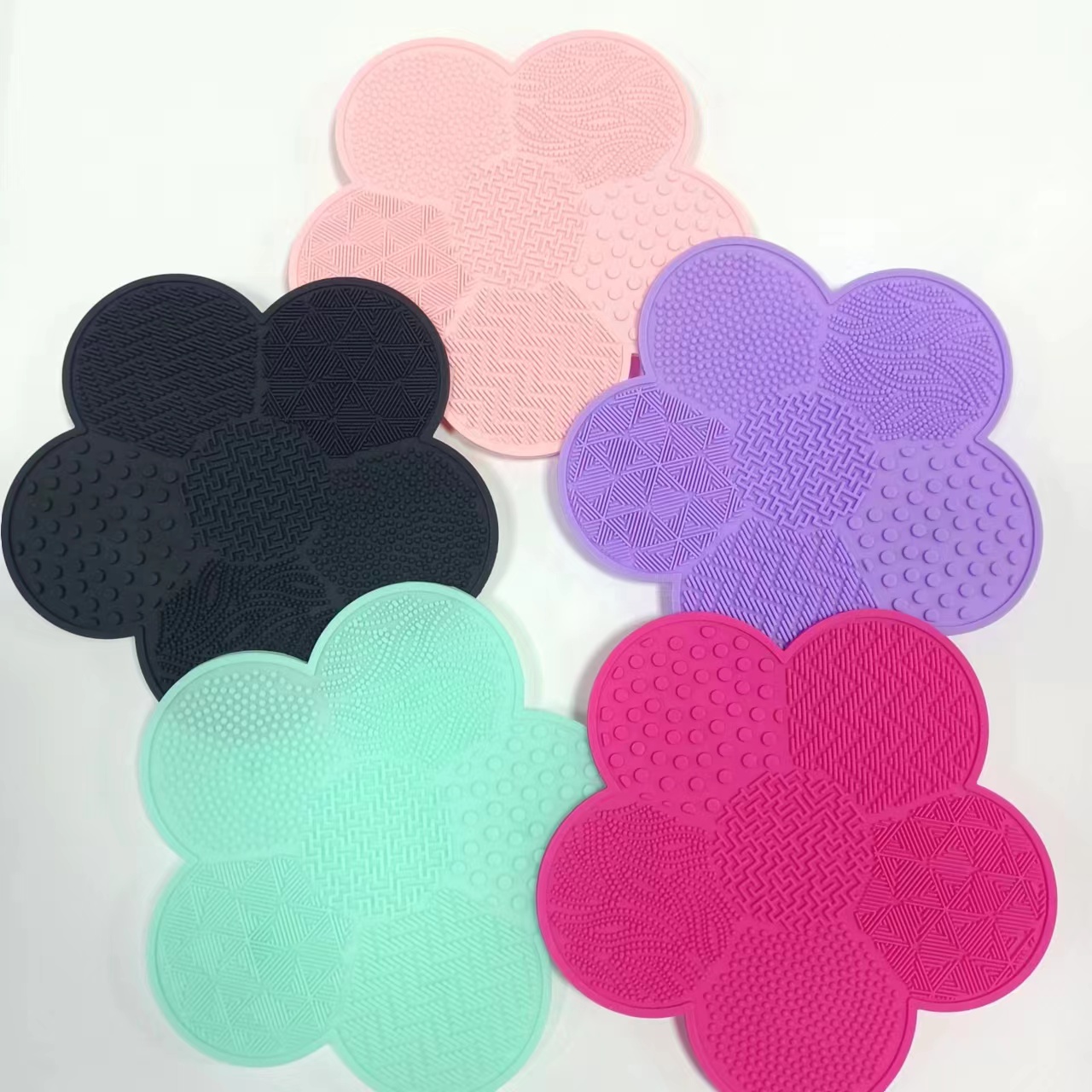 5-Petal Flower Silicone Makeup Cleaning Mat