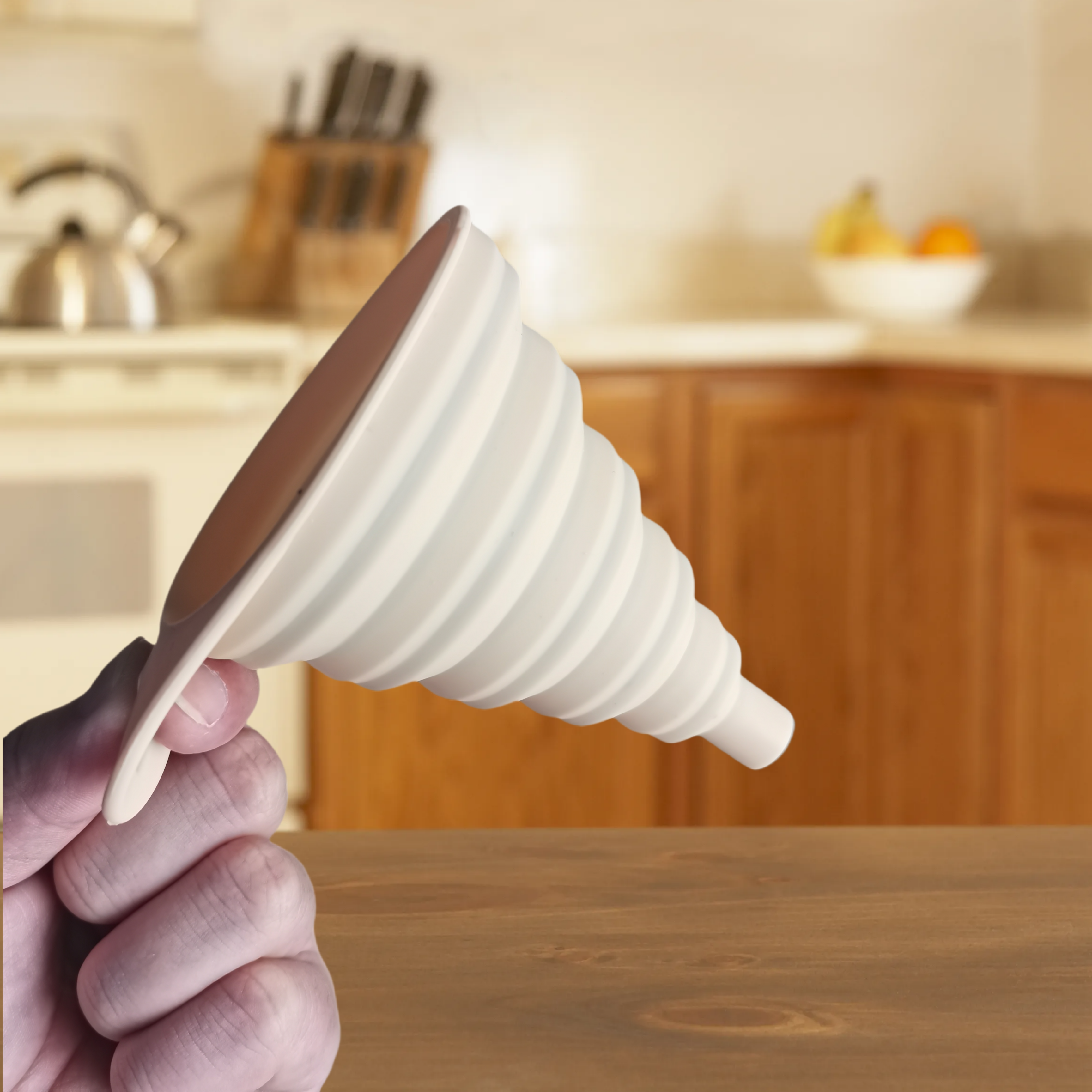 Collapsible Silicone Funnel