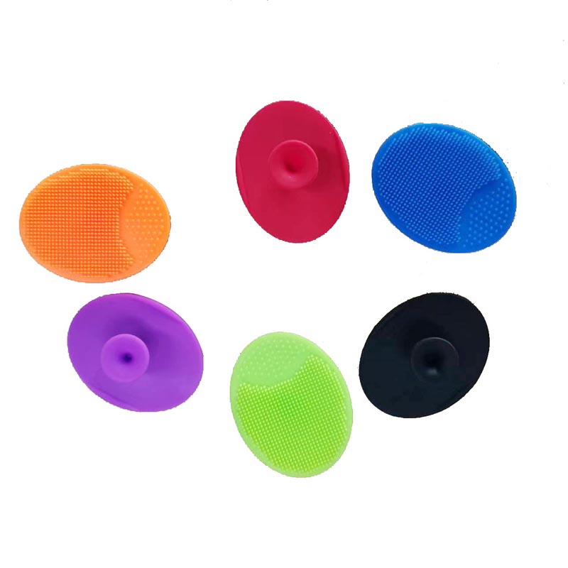 Oval Suction Silicone Facial Cleansing Brush