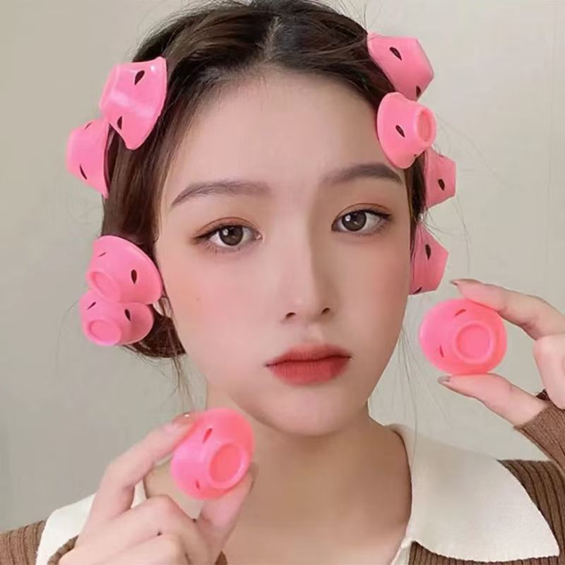 2 Sizes Mushroom Silicone Hair Curlers